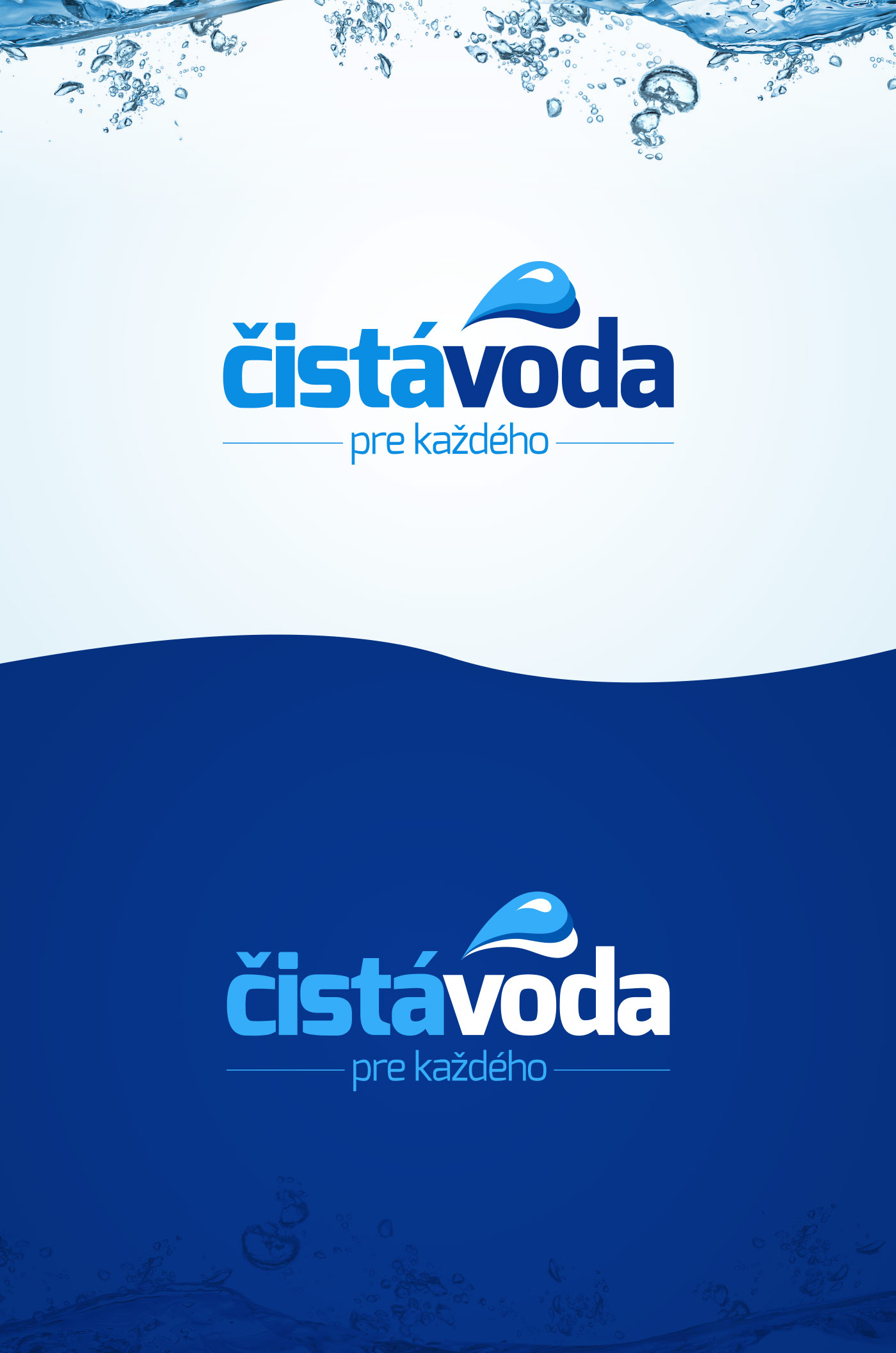 Logo dizajn pre Čistá voda